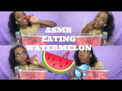 ASMR | EATING JUICY WATERMELON 🍉| WET MOUTH SOUNDS 💦| EATING SOUNDS FOR TINGLES