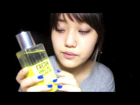 ASMR Perfume Counter Role play with tapping sounds