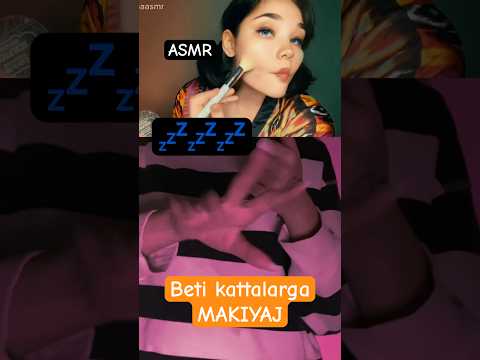 ASMR/ Yuzi semizlarga makiyaj #asmr #humor #visualtingle #relax