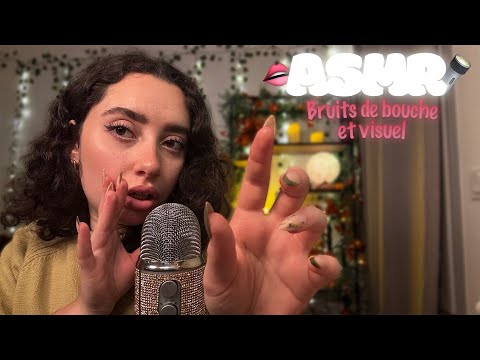 🌙 ASMR FRANÇAIS : BRUITS DE BOUCHE INTENSES ET VISUEL 👄