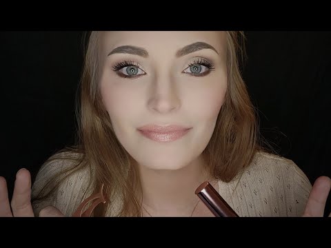 ASMR Applying magnetic lashes 👁