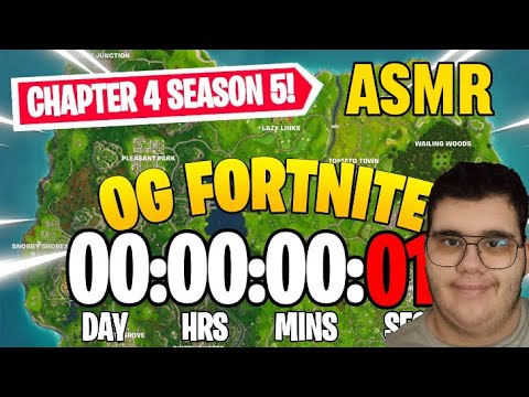 🔴 ¡AHORA! NUEVA TEMPORADA FORTNITE OG en DIRECTO!! (ASMR)🔴