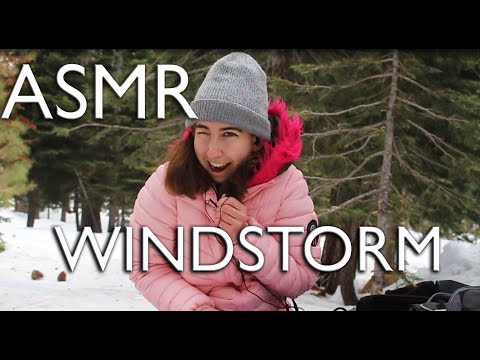 ASMR In A Windstorm - Lake Tahoe