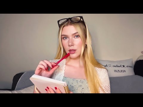 ASMR 🧐 Asking You Questions for a Social Experiment *with a twist*