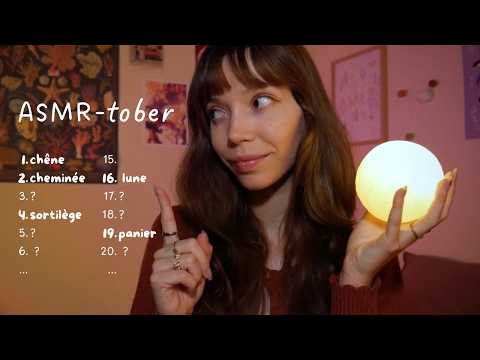 ASMR | 31 triggers pour Inktober