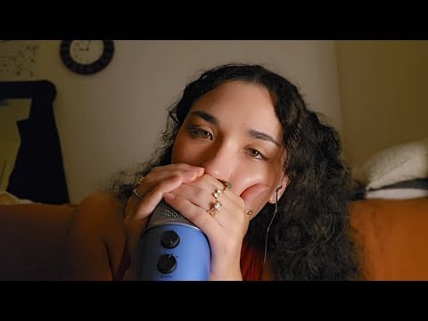 ASMR💭 Ultra Sensitive Mouth Sounds (Unintelligible whispering)