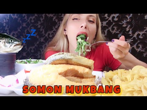 SOMON MUKBANG ~ VİDEOMDA ADINI YAZACAM ~ HANGİ VİDEOYU YENİDEN YAPACAM ~ TÜRKÇE ASMR