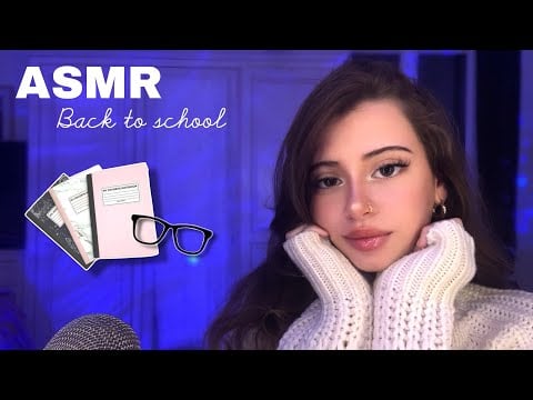 ASMR | Back to school 🖋️ (tout va bien, je suis là🫶🏻)