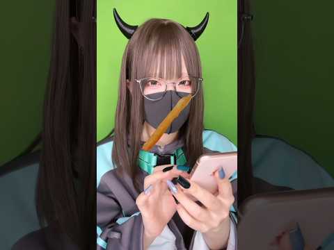 顔についた芋けんぴを取ってあげる #asmr #roleplay #shorts