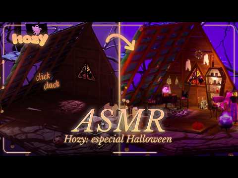 ASMR ✧ ¿Decoramos una casa del árbol embrujada? 🎃 Hozy: especial Halloween