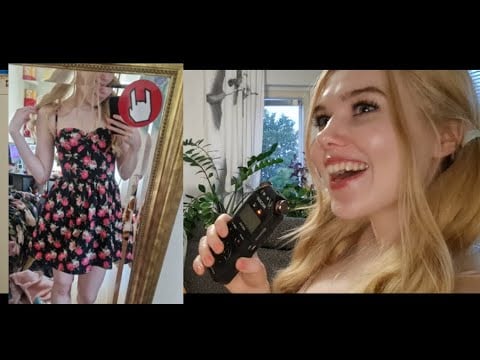 ASMR thrift store haul and storyes about my day