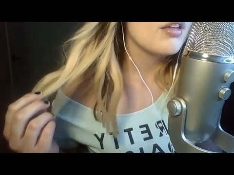 ASMR Repeating Words (sk, tk) +Kisses