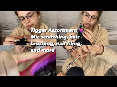 ASMR trigger assortment … kinda 💘