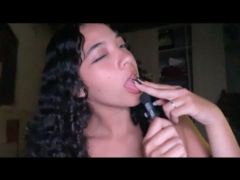 1 MIN ASMR SPIT PAIT 💦 NO MIC DE LAPELA 🎙️💖