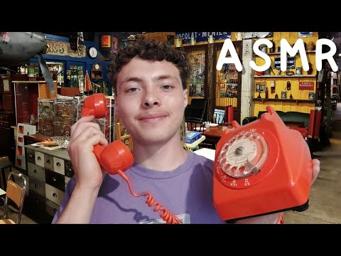ASMR FR: Roleplay☎️Antiquaire☎️(sons des objets)