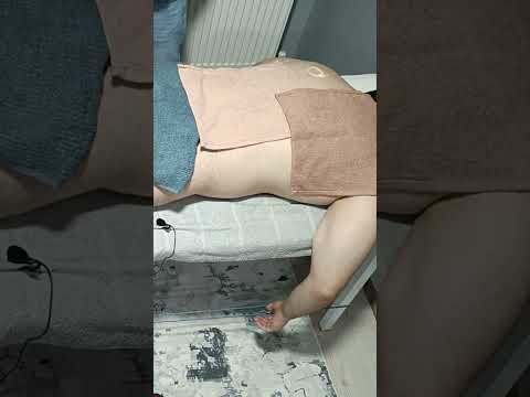 STRESS RELIEF AND MUSCLE RELAXATOR BACK MASSAGE THERAPY #shorts #asmr #massage #relaxing #satisfying