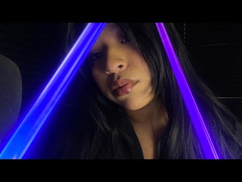 ASMR intense mouth sounds & light triggers to make your eyes heavy😴✨
