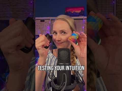 ASMR Testing Your Intuition #asmr #shorts #asmrshorts