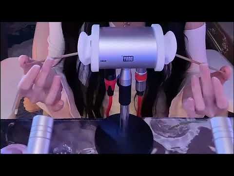 Deep Ear Cleaning & Relaxing ASMR: Gentle Ear Massage, Powder Puff, Cotton Swabs & Soothing Sounds