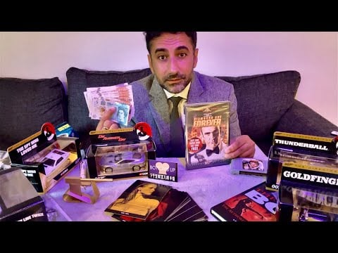 ASMR: Inspecting & Appraising your James Bond Memorabilia