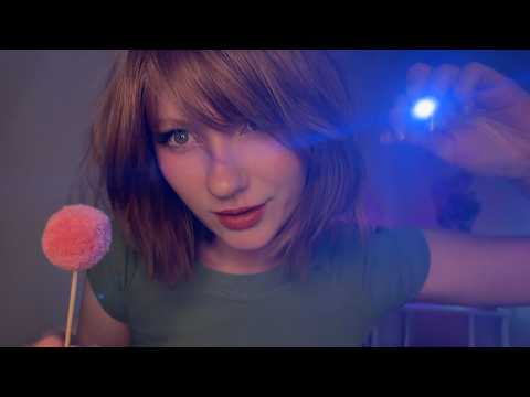 asmr follow my instructions (eyes open, then closed)… brain games to tire your mind 