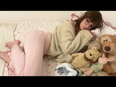 awkward english girl shows you her plushie collection 🧸 [soft-spoken ASMR]