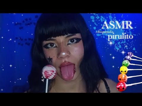 asmr chupando pirulito até você mimir
