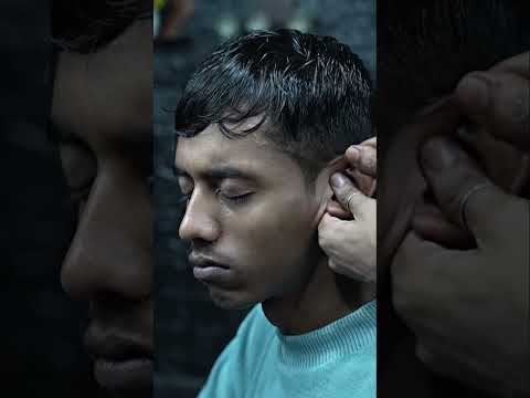 Intense Neck Cracking Head - Shoulder And Ear Massage ASMR #shorts