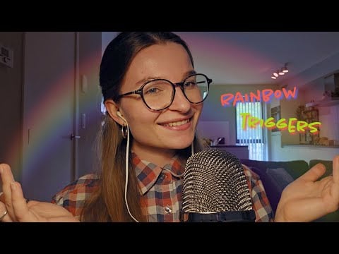 ASMR With the Colours of the Rainbow 🌈