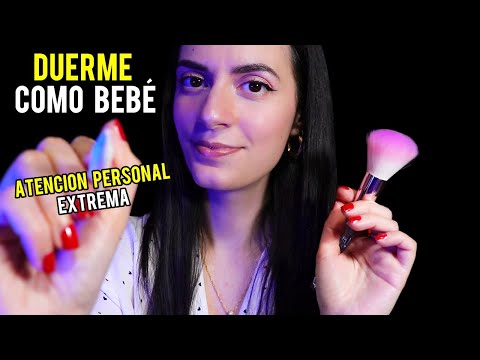 ASMR español ATENCION PERSONAL EXTREMA para Dormir como Bebé 💙