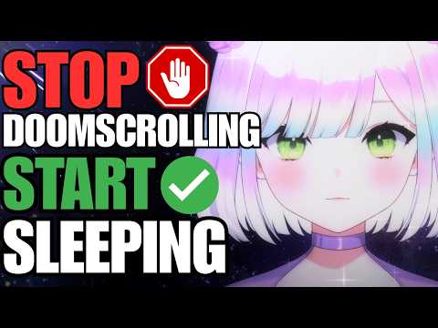 【ASMR】STOP doomscrolling 🛑✋ START sleeping ✅😴 | triggers and whispers to lock in and zzz.. 🌙💤 #asmr