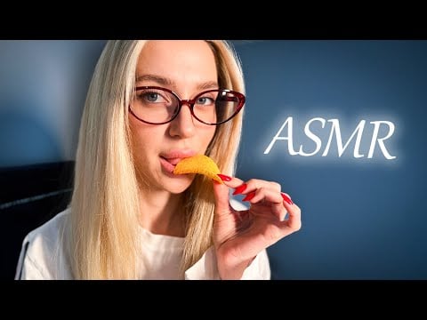 [4K USA ASMR] Pringles Eating Sounds 😋 Mouth Sounds, Crunch & Sweet Paprika | No Talking