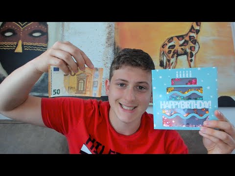 ASMR What i Got For My Birthday! ( Money, Cards, Bread, Shoes & More )| Lovely ASMR s