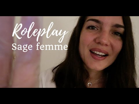 ASMR ROLEPLAY * Sage femme * Attention personnelle et gants