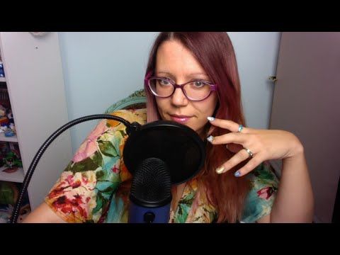 ASMR PERSONAL ATTENTION SCALP PLASTIC APRONS GLOVES ACUPRESSURE  LIVESTREAM