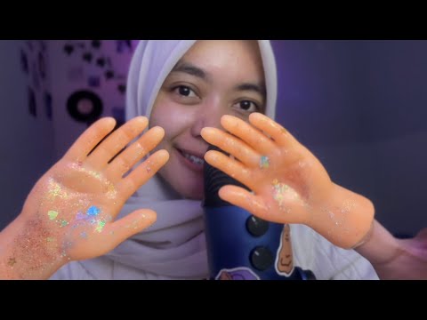 ASMR Tiny Hand with Glitter ✨ — MouthSound