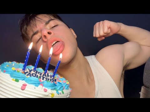 ASMR you spend my birthday with me