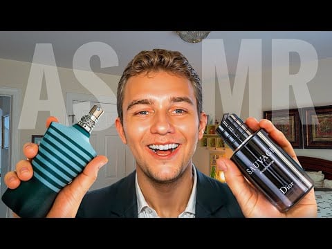 ASMR Fragrance Collection (tapping, Spraying, liquid sounds)