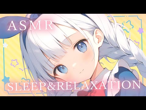 ASMR Ear Cleaning To Fall Asleep 💙 (Ear Blowing & Breathing)