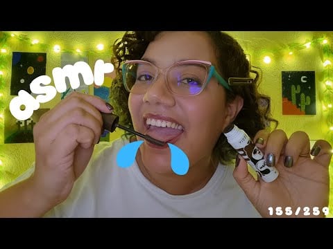 ASMR MAQUIANDO VOCÊ com BANHO DE GATO 😻💕