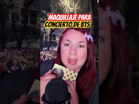 #shorts #asmr Maquillaje para verte bella en el Concierto de BTS