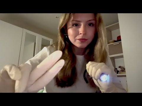 ASMR 10 min cranial nerve exam