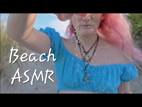 Random ASMR at the Beach (Stippling, Beads, Personal Attention)(Real Ambience)