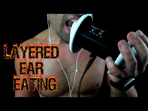 ASMR Intense Layered Ear Eating