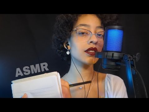 ASMR | RELAXE COM SONS DE PAPEL, ESCRITA E INAUDÍVEL