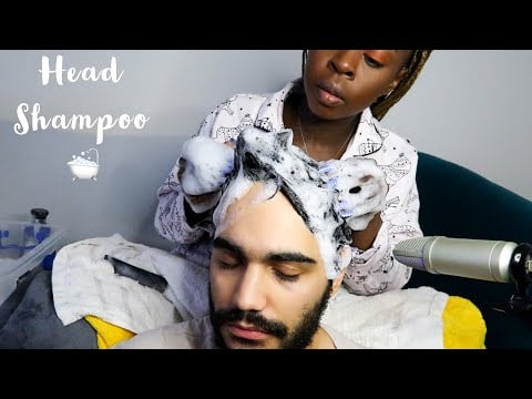The Ultimate Head Shampoo ASMR ~ Soapy foamy Triggers  {no talking}