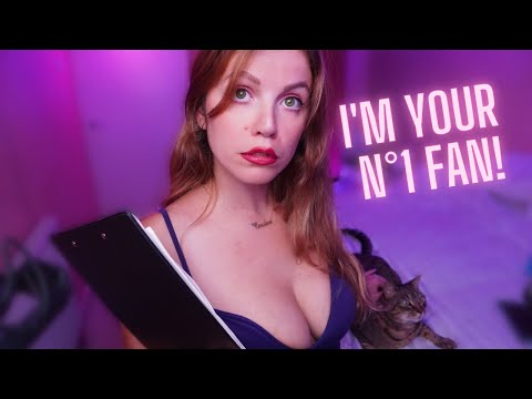 ASMR FLIRTY INTERVIEW TO FAVOURITE SUPERHERO (she's crazy for you)