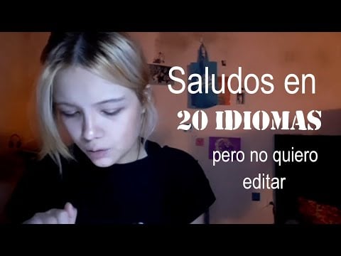 ASMR // saludos en 20 idiomas