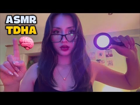 ASMR Suave TEST DE TDH 🧠 para PERSONAS CON TDHA