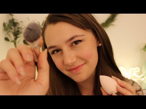 ASMR - Doing Your Makeup for a Halloween Party 💄